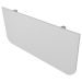 Mesa com Suporte Dobrável 100x50 Branco