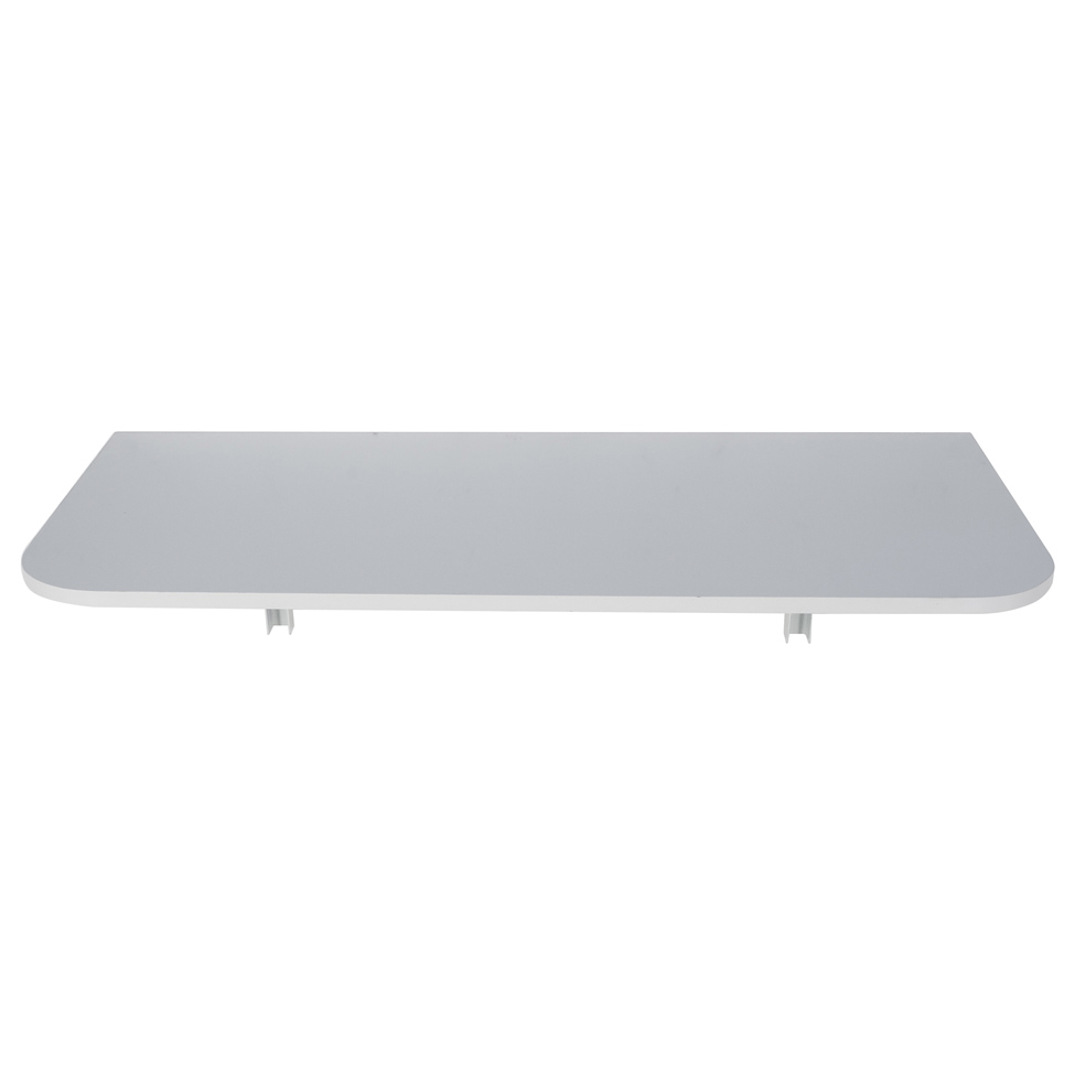 Mesa com Suporte Dobrável 100x50 Branco
