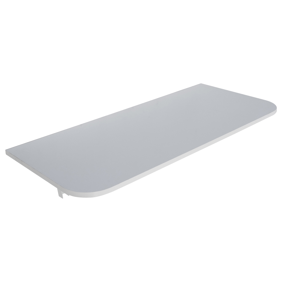 Mesa com Suporte Dobrável 100x50 Branco
