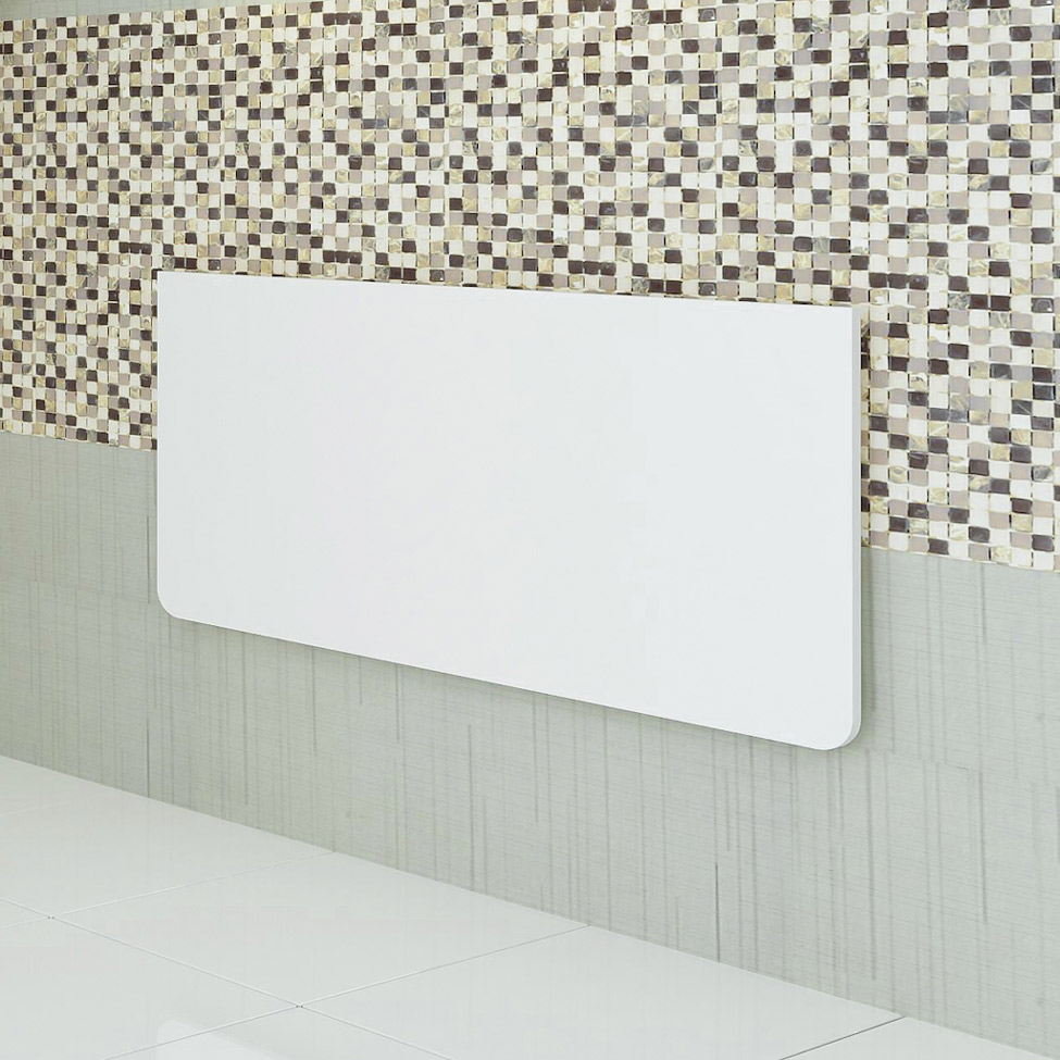 Mesa com Suporte Dobrável 100x50 Branco