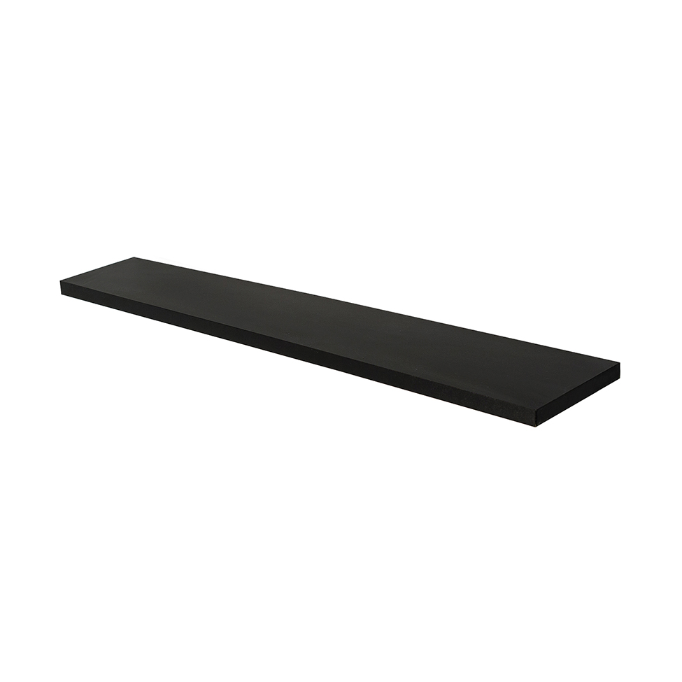 Prateleira Coffer Preta 60x20 cm
