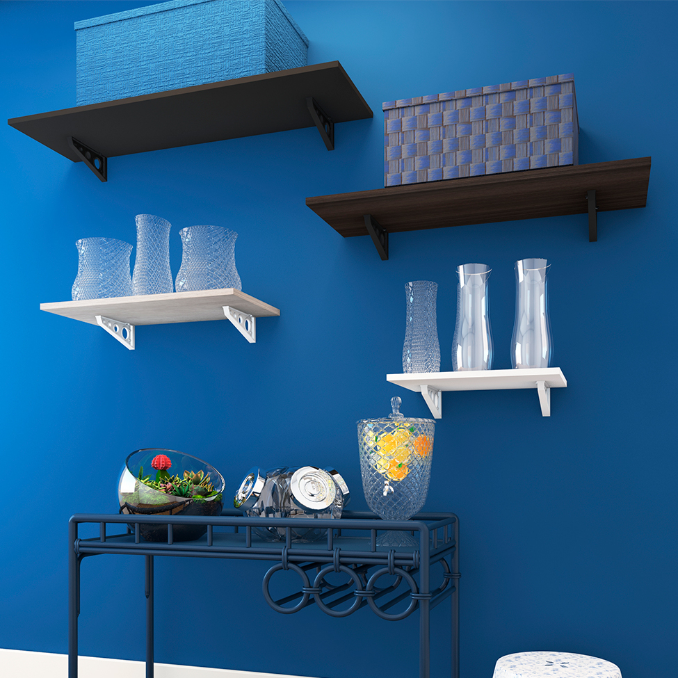 Prateleira Navy Branca 40x30 cm