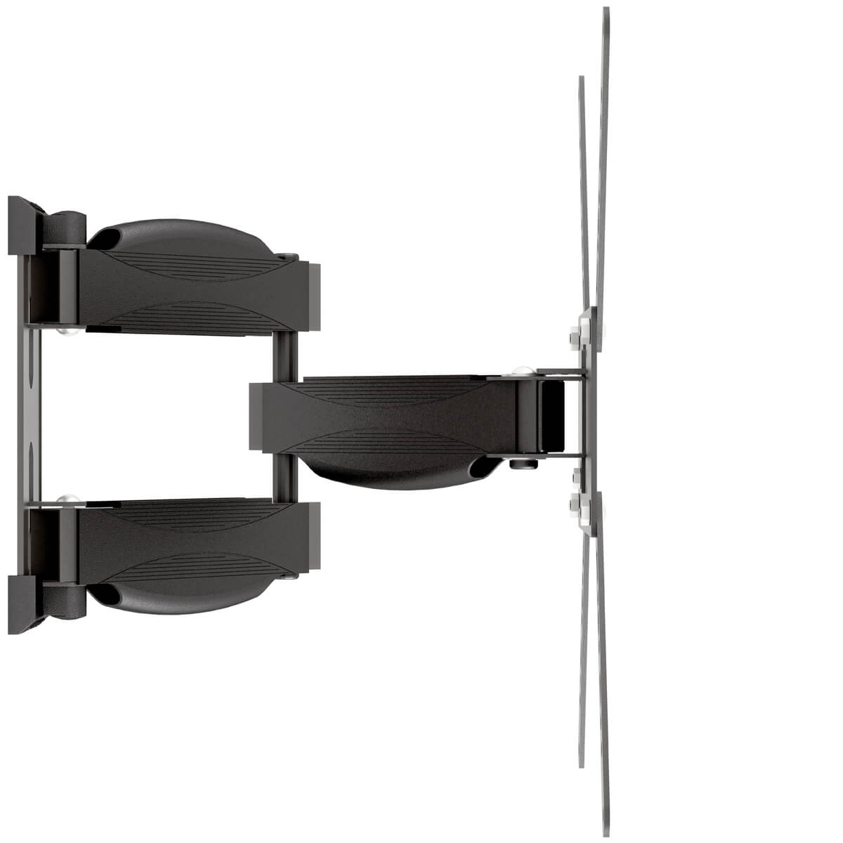 Suporte Triarticulado com Inclinação para TV Televisão de 14 a 56 Polegadas Preto Multivisão