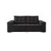 [OUTLET] Sofá 3 Lugares Retrátil e Reclinável Luther Veludo Grafite 220 cm