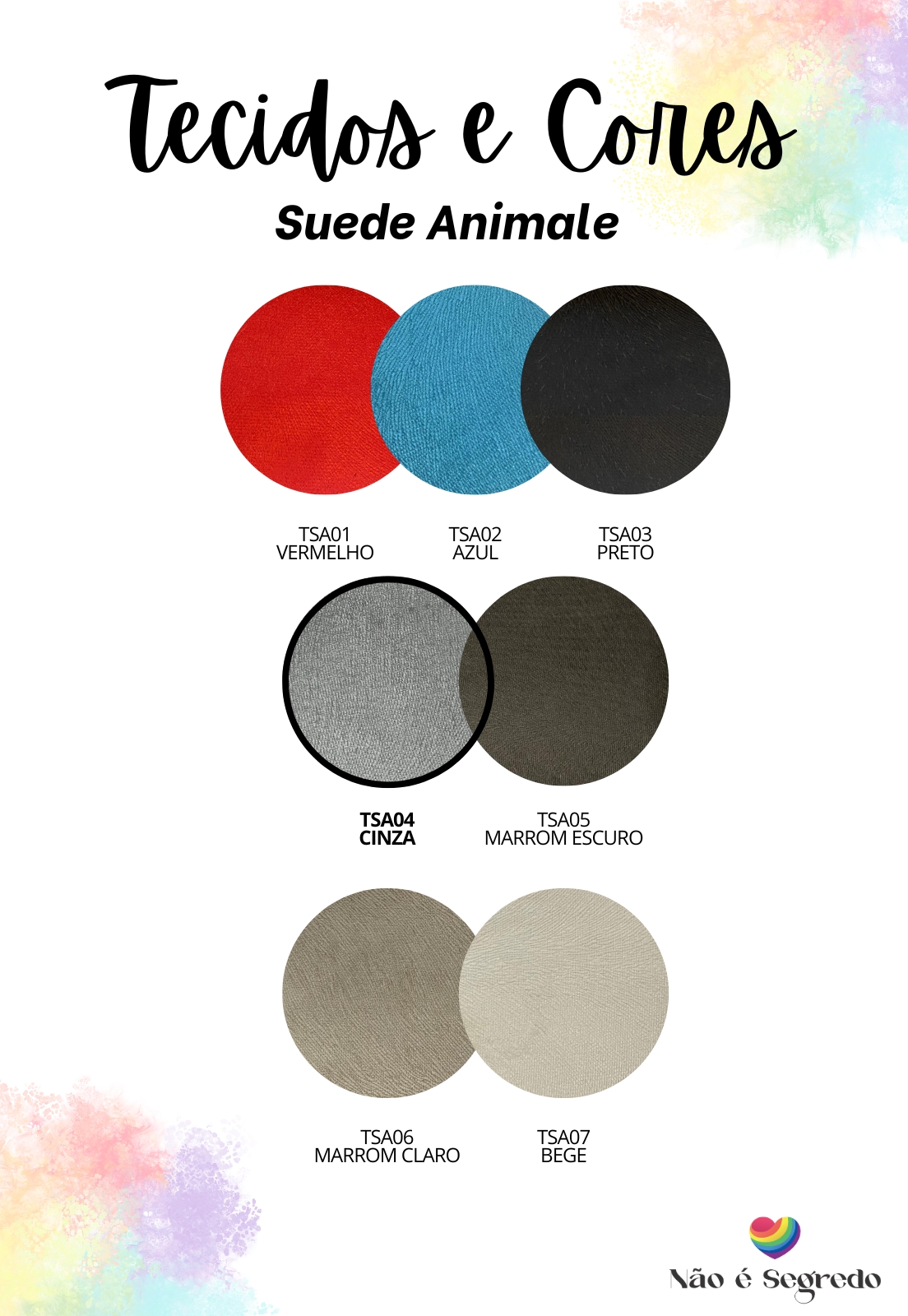 Cabeceira Estofada Casal 6 Blocos Não é Segredo Suede Animale Cinza 140x60