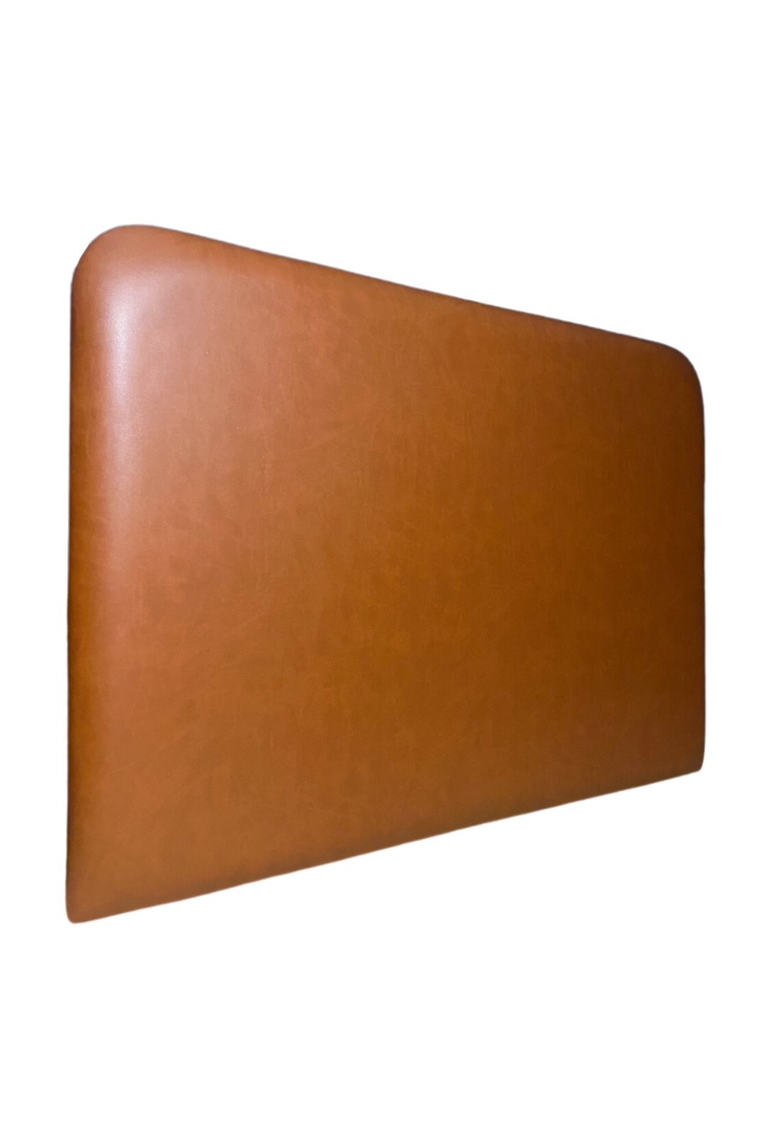 Cabeceira Estofada Casal Orgânica Não é Segredo Esmeralda Marrom 140x120