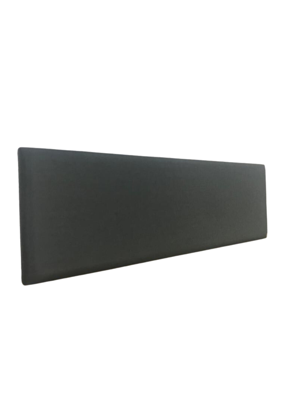 Cabeceira Estofada King 1 Bloco Não é Segredo Linho Chumbo 195x60