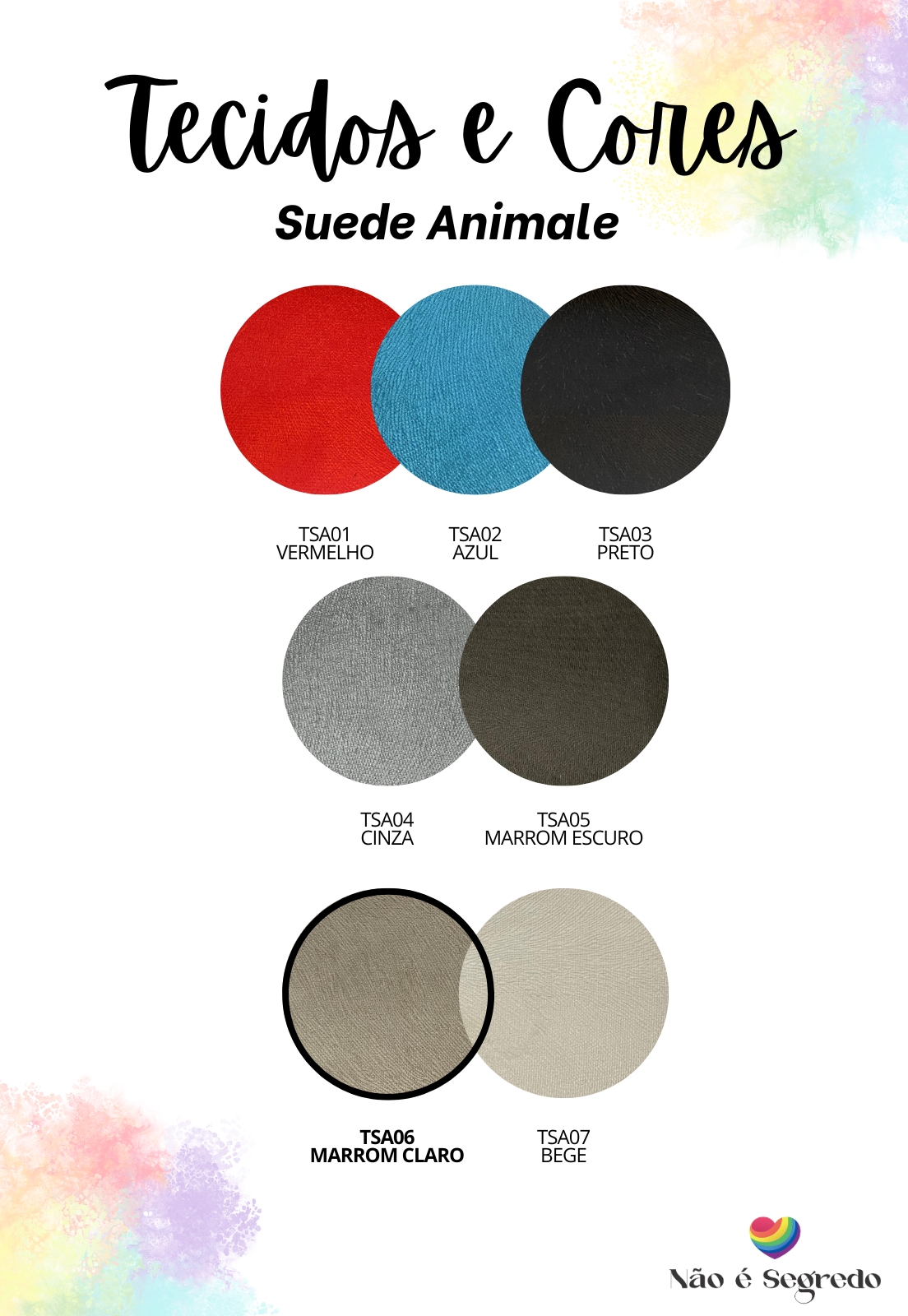Cabeceira Estofada King 10 Blocos Não é Segredo Suede Animale Marrom Claro 195x120