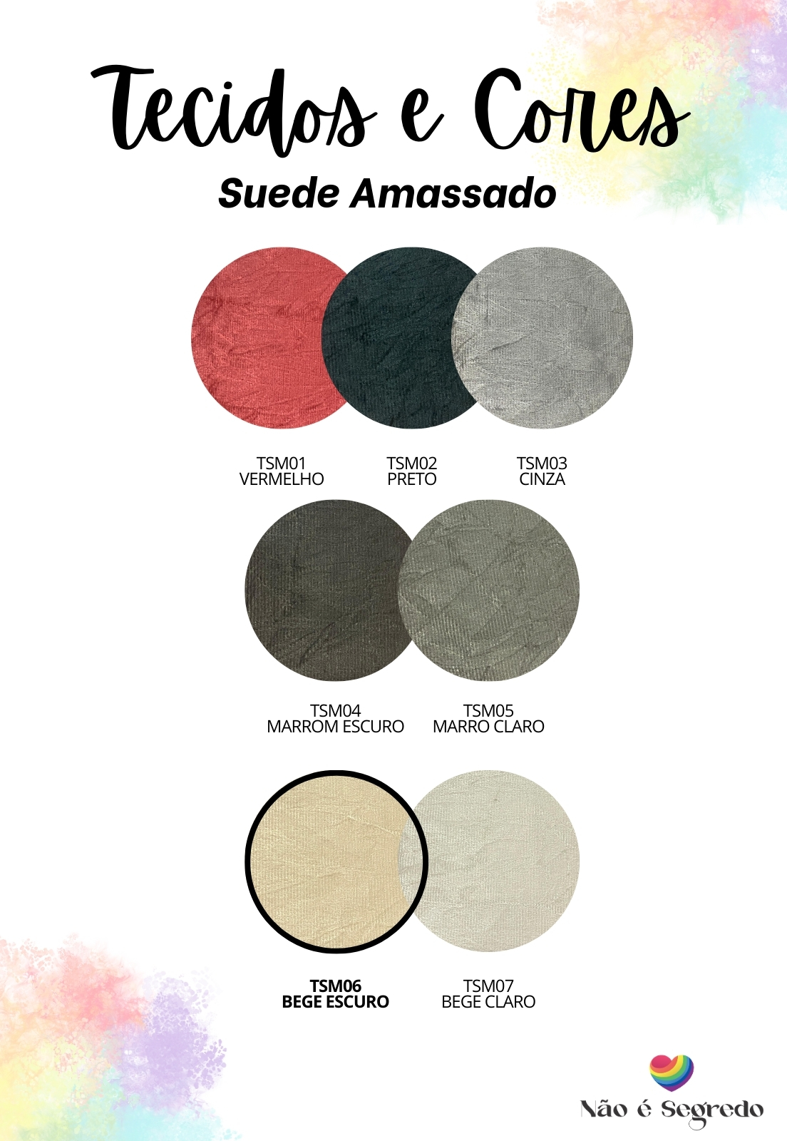 Cabeceira Estofada King 6 Blocos Não é Segredo Suede Amassado Bege Escuro 195x60