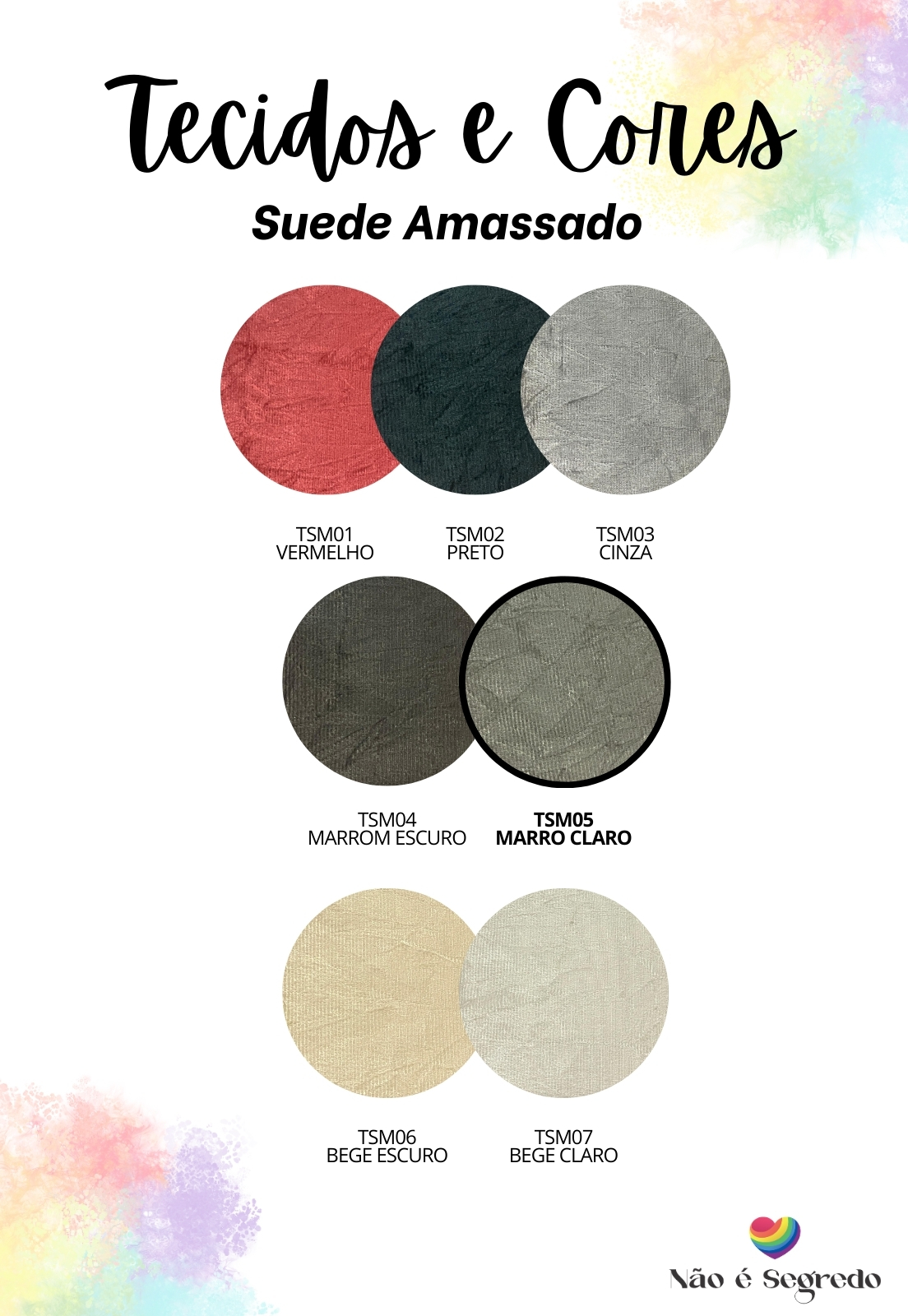 Cabeceira Estofada King 6 Blocos Não é Segredo Suede Amassado Marrom Claro 195x60