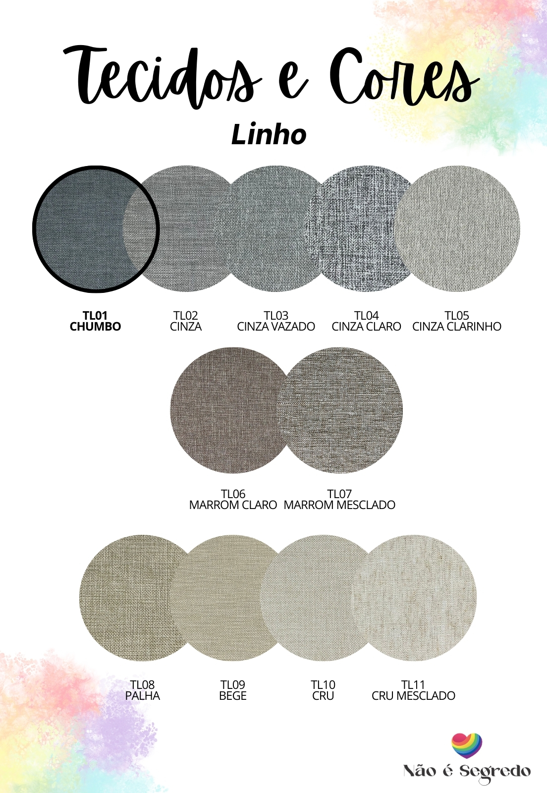 Cabeceira Estofada King 7 Blocos Não é Segredo Linho Chumbo 195x60