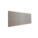 Cabeceira Estofada King 9 Blocos Não é Segredo Suede Liso Bege 195x90