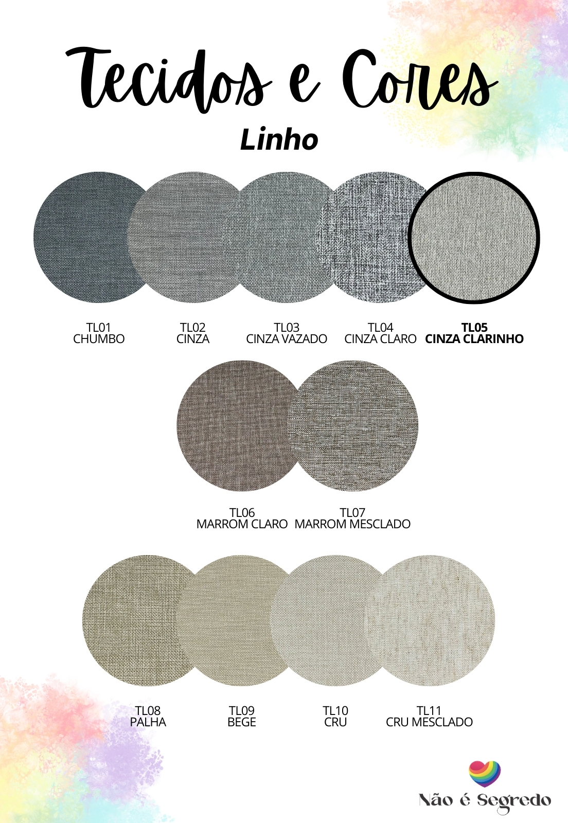 Cabeceira Estofada King com Abas Não é Segredo Linho Cinza Clarinho 209x120