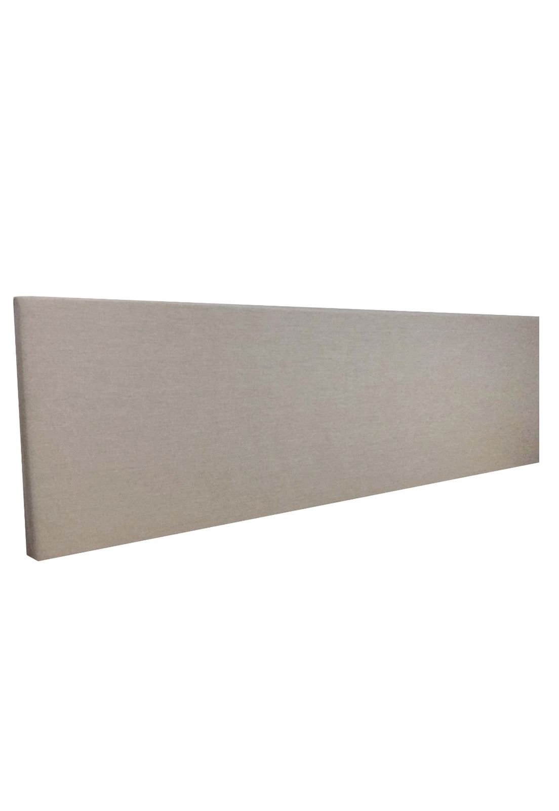 Cabeceira Estofada Queen 1 Bloco Não é Segredo Linho Bege 160x60