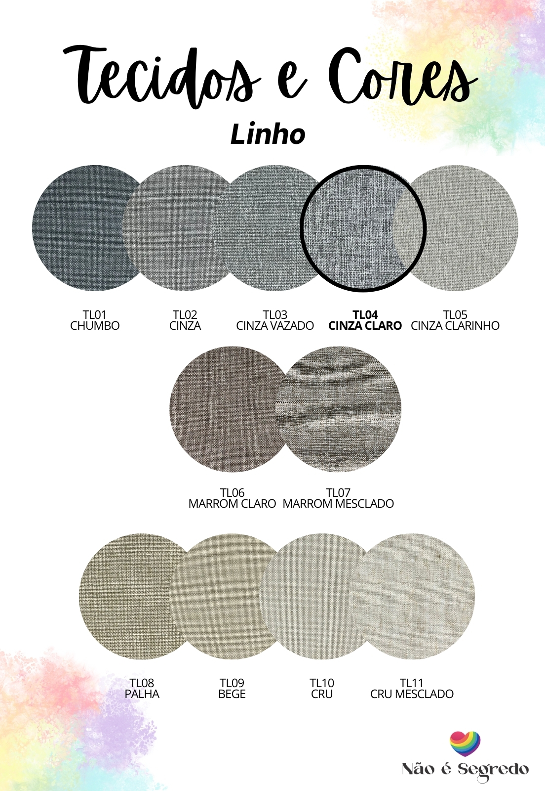 Cabeceira Estofada Queen 5 Blocos Não é Segredo Linho Cinza Claro 160x60