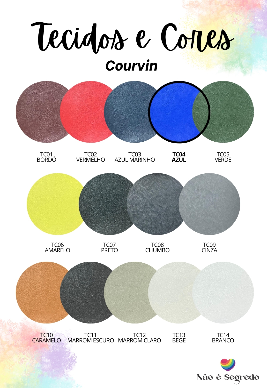 Cabeceira Estofada Queen 6 Blocos Não é Segredo Courvin Azul 160x60