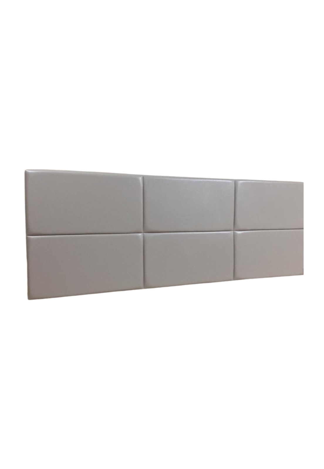 Cabeceira Estofada Queen 6 Blocos Não é Segredo Courvin Marrom Claro 160x60
