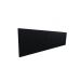 Cabeceira Estofada Queen 6 Blocos Não é Segredo Suede Amassado Preto 160x60
