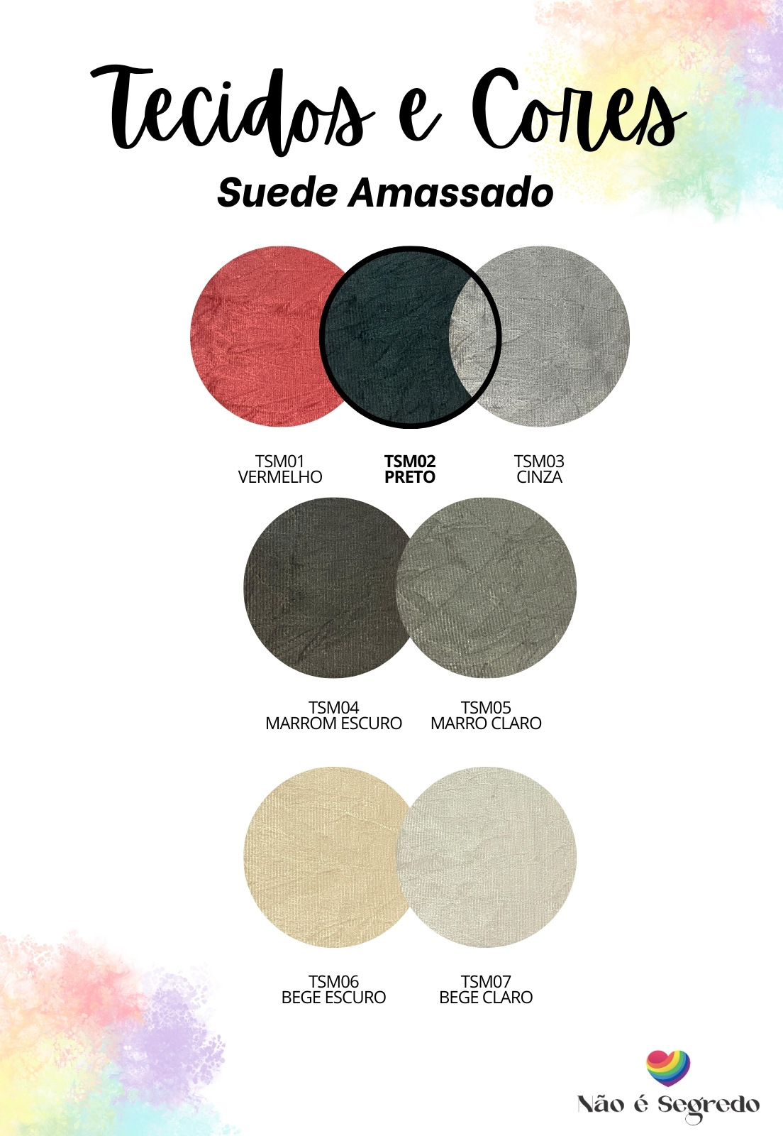 Cabeceira Estofada Queen 6 Blocos Não é Segredo Suede Amassado Preto 160x60