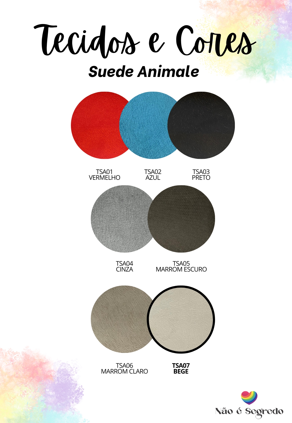 Cabeceira Estofada Queen 6 Blocos Não é Segredo Suede Animale Bege 160x60