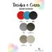 Cabeceira Estofada Queen 6 Blocos Não é Segredo Suede Animale Preto 160x60