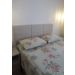 Cabeceira Estofada Queen 6 Blocos Não é Segredo Suede Liso Bege 160x60