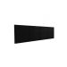 Cabeceira Estofada Queen 8 Blocos Não é Segredo Suede Animale Preto 160x60