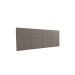 Cabeceira Estofada Queen 8 Blocos Não é Segredo Suede Liso Marrom Claro 160x60
