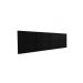 Cabeceira Estofada Queen 8 Blocos Não é Segredo Suede Liso Preto 160x60