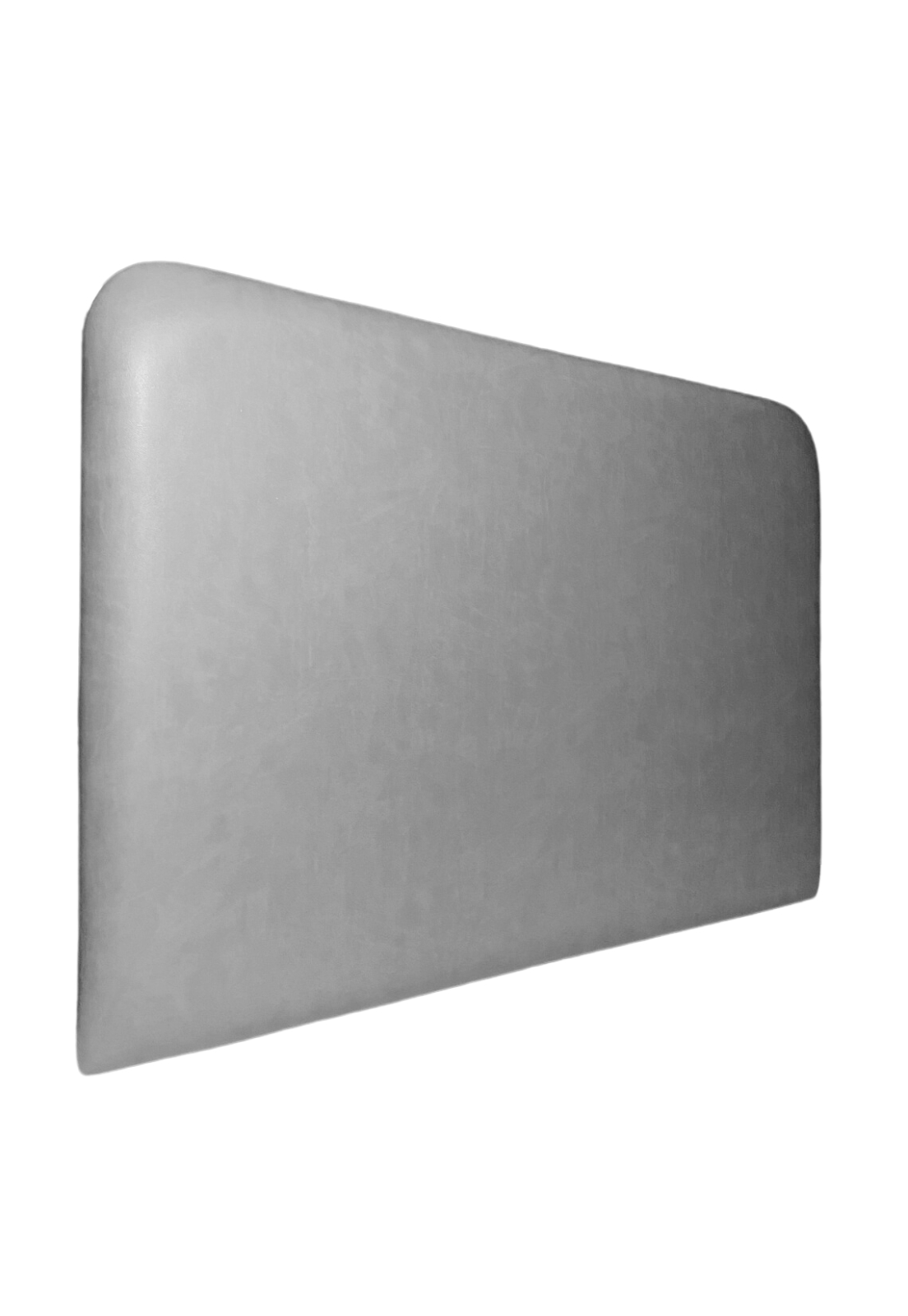 Cabeceira Estofada Queen Orgânica Não é Segredo Veludo Cinza 160x60