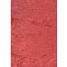 Puff Pé Palito Quadrado Não é Segredo Suede Amassado Vermelho 40x45