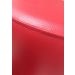 Puff Pé Palito Redondo Não é Segredo Courvin Vermelho 40x45