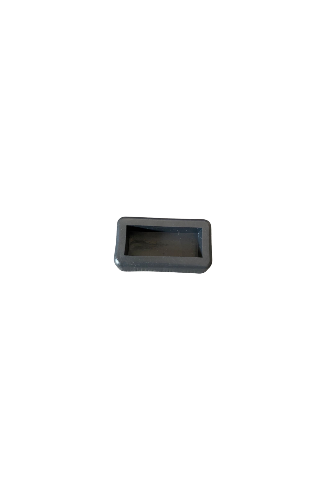 Puff Quadrado Não é Segredo Suede Amassado Preto Pé Fixo 40x45 NSPQ02TSM-F
