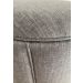 Puff Redondo Baú Não é Segredo Debrum Linho Cinza 40x45 NS0606