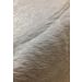 Puff Redondo Não é Segredo Astracan Pelúcia Cinza Pé Fixo 40x45 NSPR05TA-F