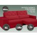 Sofá 3 Lugares Net Royale Assento Retrátil e Reclinável 2,00m (L) Vermelho – NETSOFAS
