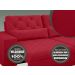 Sofá 3 Lugares Net Royale Assento Retrátil e Reclinável 2,00m (L) Vermelho – NETSOFAS