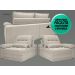 Sofá Bergamo 2,10m Assento Retrátil e Reclinável Velosuede Areia - NETSOFAS