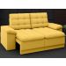 Sofá Confort  1,80m Assento Retrátil e Reclinável Velosuede Canário - NETSOFAS