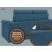 Sofá Confort  1,80m Assento Retrátil e Reclinável Velosuede Royal - NETSOFAS