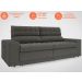 Sofá Daytona 2,00m Assento Retrátil e Reclinável Velosuede Cinza - NETSOFAS