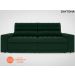 Sofá Daytona 2,00m Assento Retrátil e Reclinável Velosuede Verde - NETSOFAS