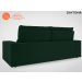 Sofá Daytona 2,00m Assento Retrátil e Reclinável Velosuede Verde - NETSOFAS