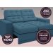 Sofá Jobim 1,70m Assento Retrátil e Reclinável Velosuede Royal - NETSOFAS