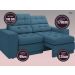Sofá Jobim 1,70m Assento Retrátil e Reclinável Velosuede Royal - NETSOFAS