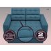 Sofá Jobim 1,70m Assento Retrátil e Reclinável Velosuede Royal - NETSOFAS