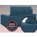 Sofá Jobim 1,70m Assento Retrátil e Reclinável Velosuede Royal - NETSOFAS
