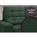 Sofá Jobim 1,70m Assento Retrátil e Reclinável Velosuede Verde - NETSOFAS
