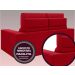 Sofá Jobim 1,70m Assento Retrátil e Reclinável Velosuede Vermelho - NETSOFAS