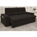 Sofá Omega 2,00m Assento Retrátil e Reclinável Velosuede Chocolate - NETSOFAS